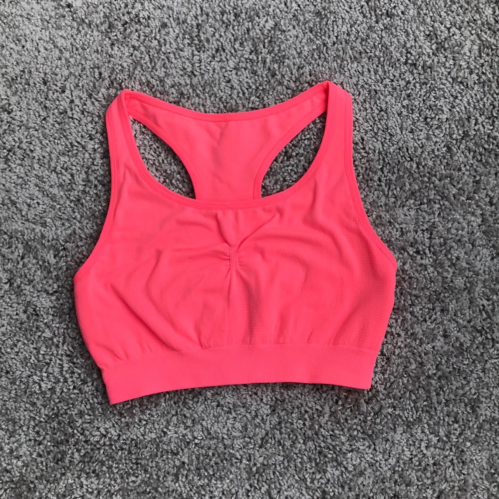 NWOT Aerie Neon Pink Sports Bra